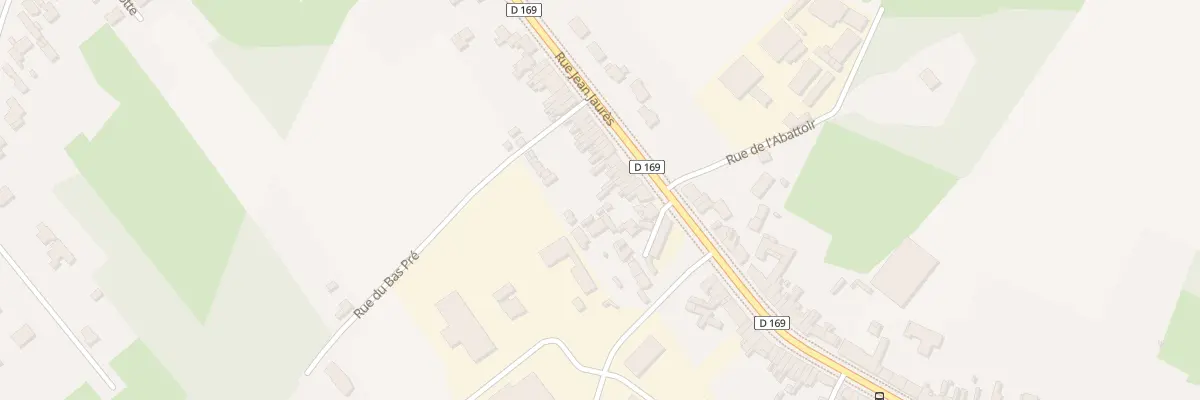 Plan du 207 Rue Jean Jaurès à Raismes