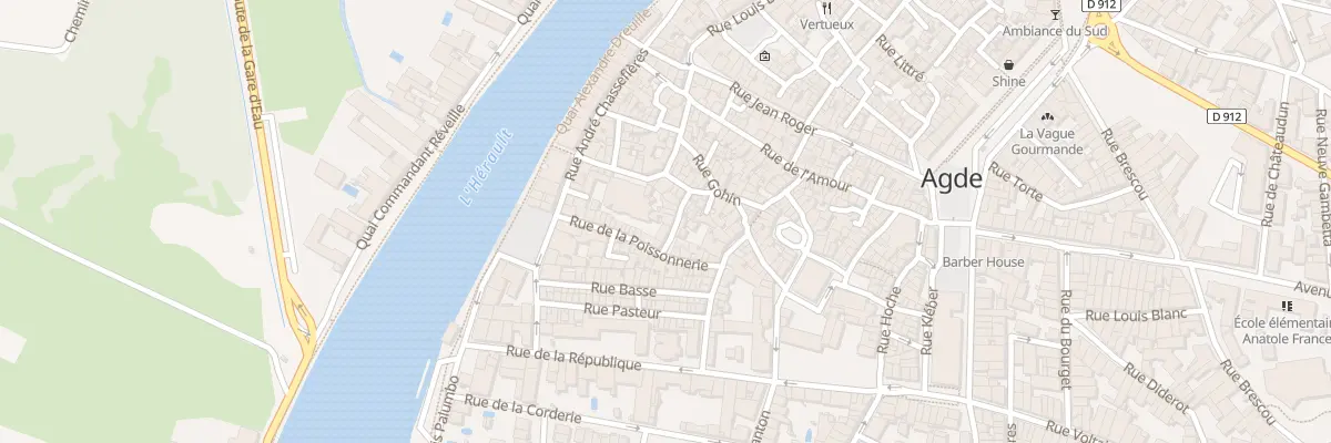Plan du 8B Rue du Plan d’Allard à Agde