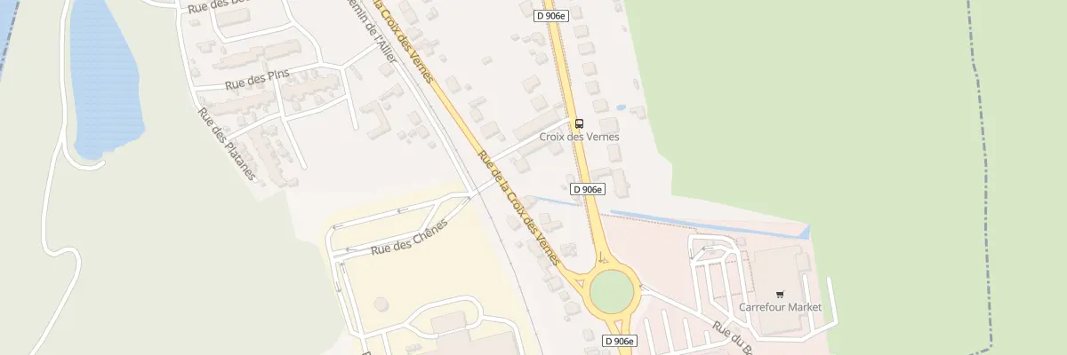 Plan du 12 Rue de la Croix des Vernes à Saint-Yorre