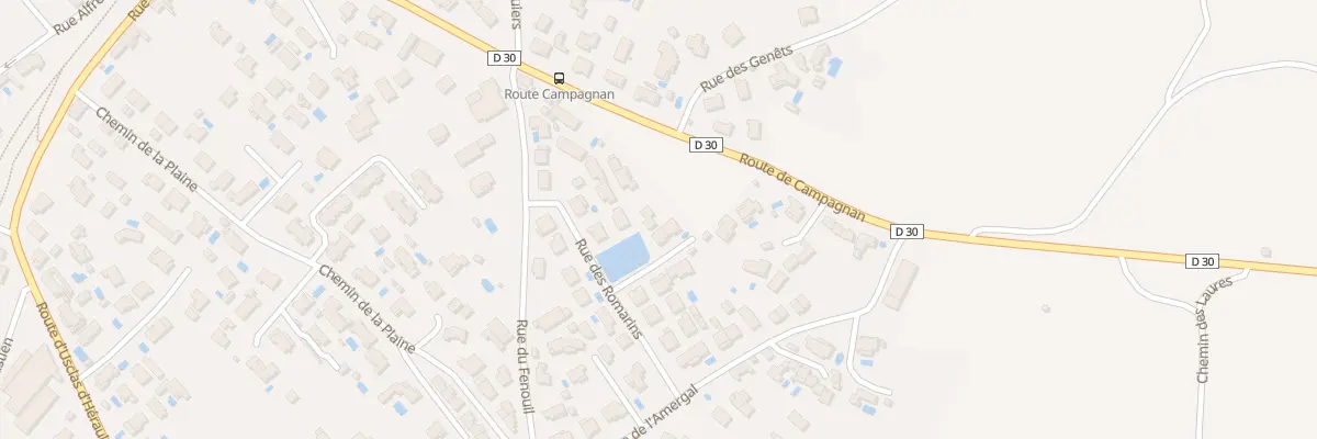 Plan du 49 Rue des Romarins à Paulhan