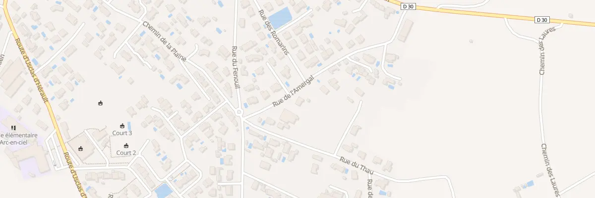 Plan du 62 Rue de l’Amergal à Paulhan