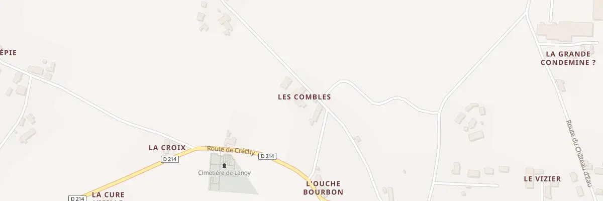 Plan du 17 Che des Chaumes à Langy