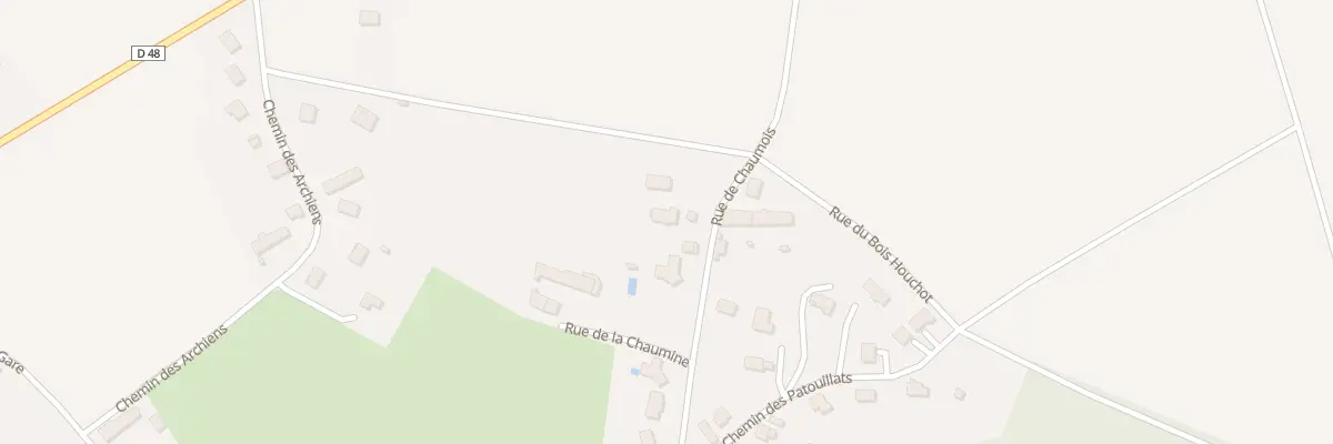 Plan du 29 Rue de Chaumois à Charbuy