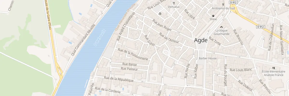 Plan du 7 Rue du Plan d’Allard à Agde