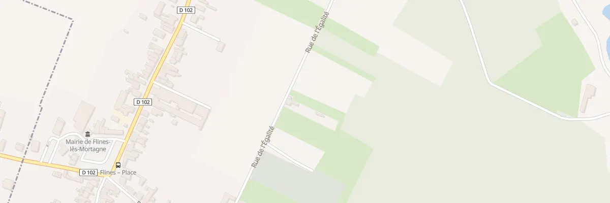 Plan du 16 Rue de l’Egalite à Flines-lès-Mortagne