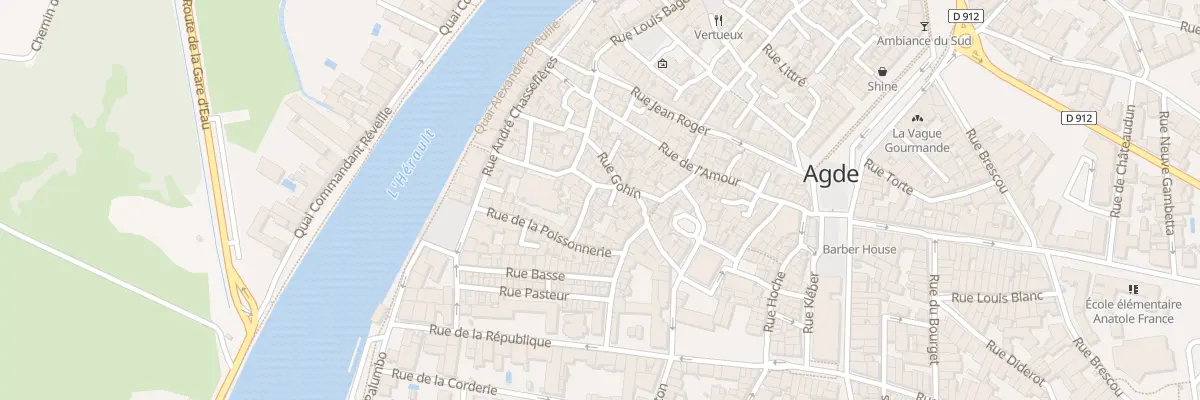 Plan du 3 Rue du Plan d’Allard à Agde