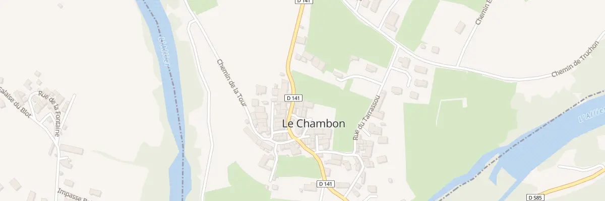 Plan du 5084 Le Chambon à Cerzat