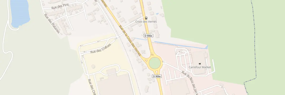 Plan du 6 Rue de la Croix des Vernes à Saint-Yorre