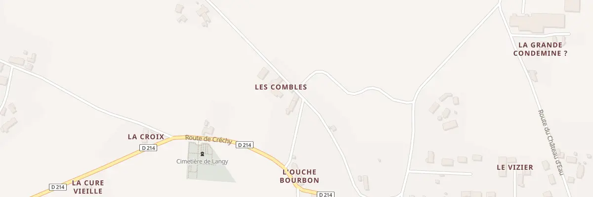 Plan du 15 Che des Chaumes à Langy