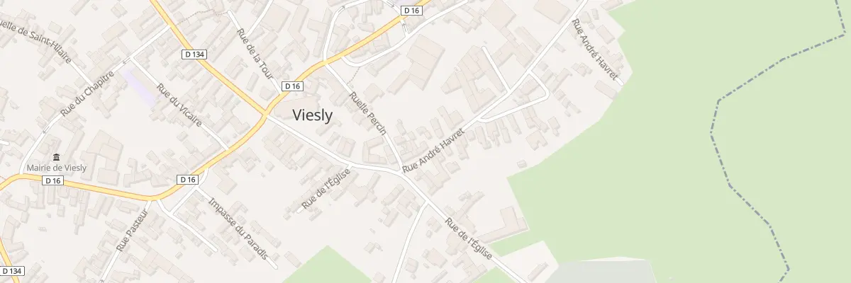 Plan du 5 Rue André Havret à Viesly