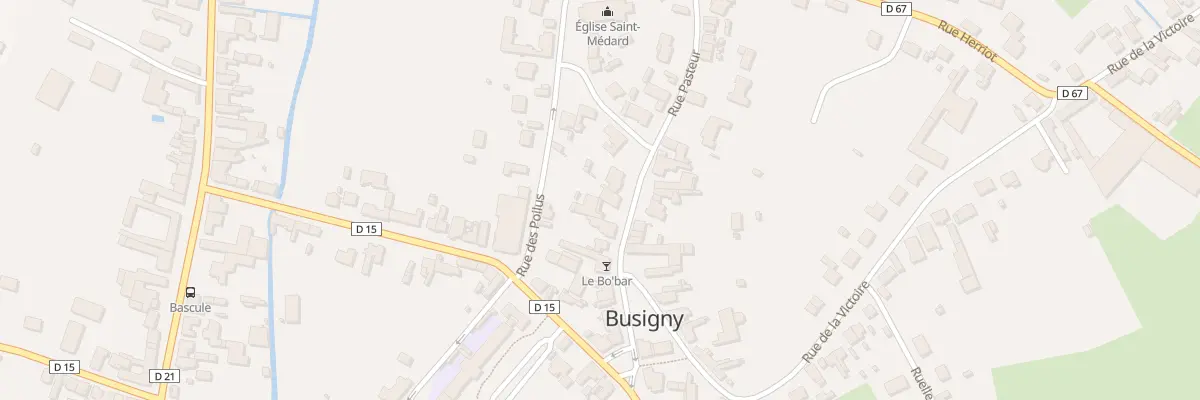 Plan du 10 Rue Pasteur à Busigny