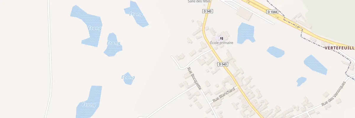Plan du 11 Rue Bocquette à Fourdrain