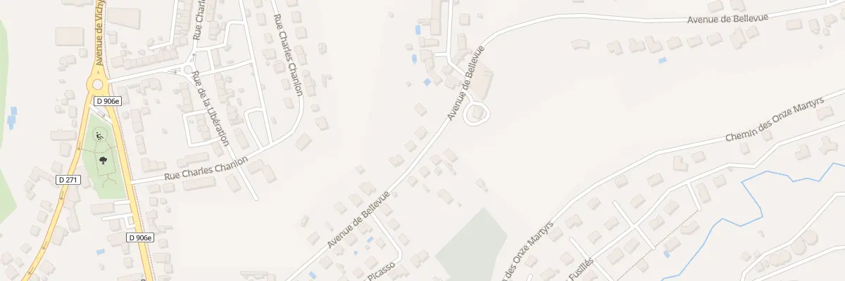 Plan du 37 Av de Bellevue à Saint-Yorre