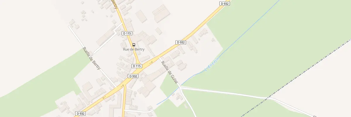 Plan du 25 Vc Brunehaut à Maurois