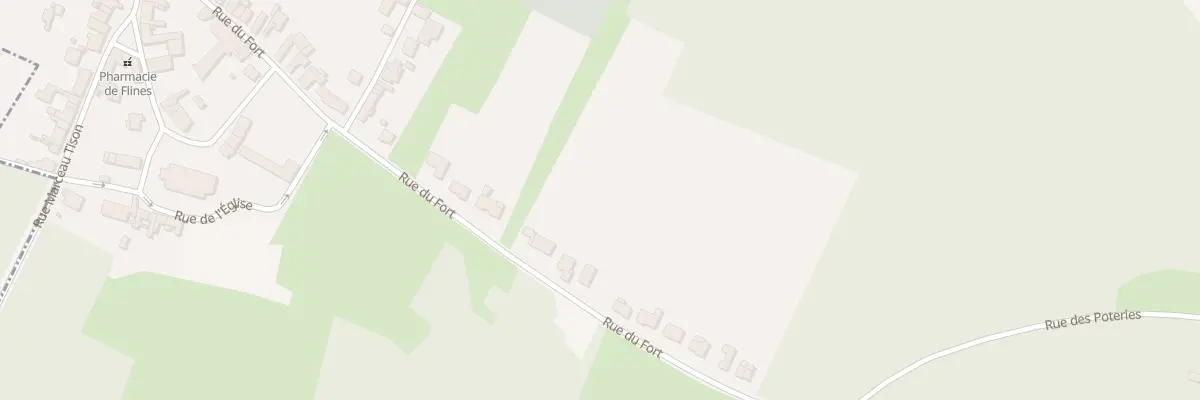 Plan du 19A Rue du Fort à Flines-lès-Mortagne