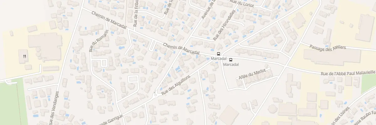 Plan du 11 Rue des Aiguillons à Florensac