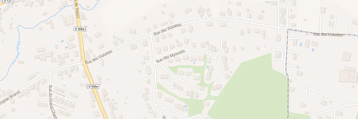 Plan du 6 Rue des Myosotis à Saint-Yorre
