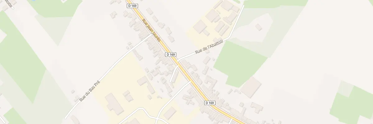 Plan du 176 Rue Jean Jaurès à Raismes