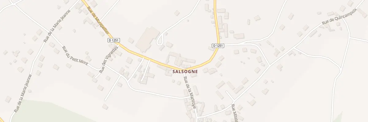 Plan du 17 Rue de Montpellier à Ciry-Salsogne