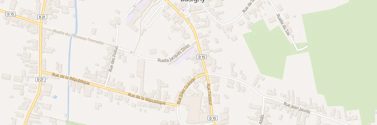 Plan du 32A Rue Pasteur à Busigny