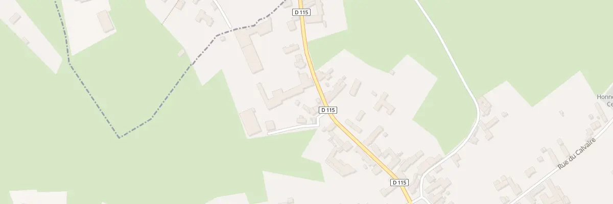 Plan du 17 Rue de Maurois à Honnechy
