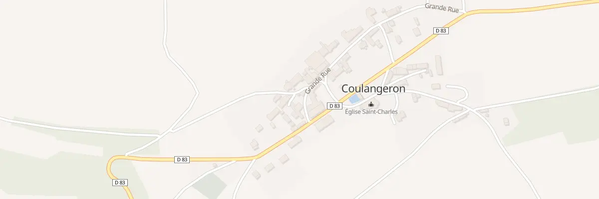 Plan du 2B Vc Grande Rue à Coulangeron