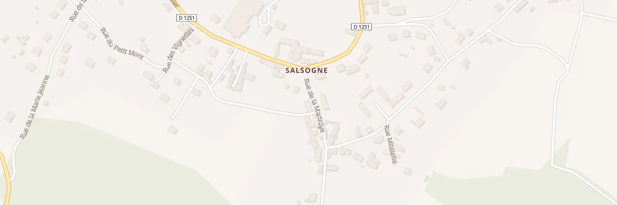 Plan du 4 Rue de la Martroye à Ciry-Salsogne