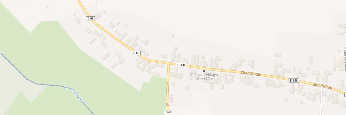 Plan du 72 Grande Rue à Château-l’Abbaye