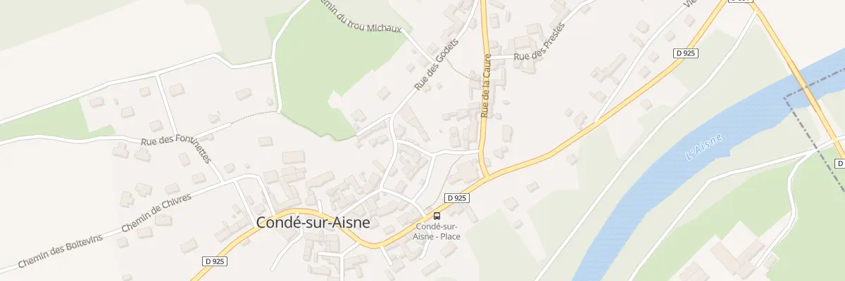 Plan du 8 Rue du Fort à Condé-sur-Aisne