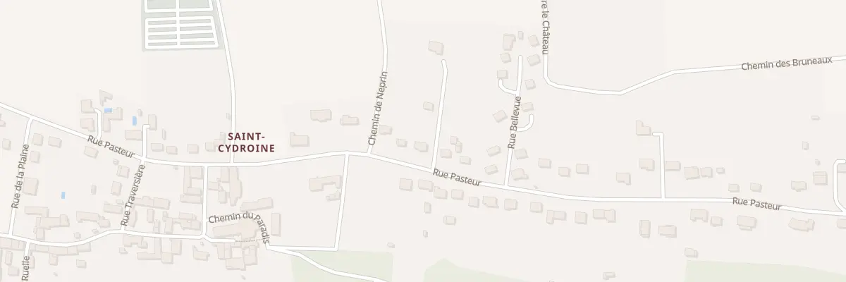 Plan du 64 Rue Pasteur à Laroche-Saint-Cydroine