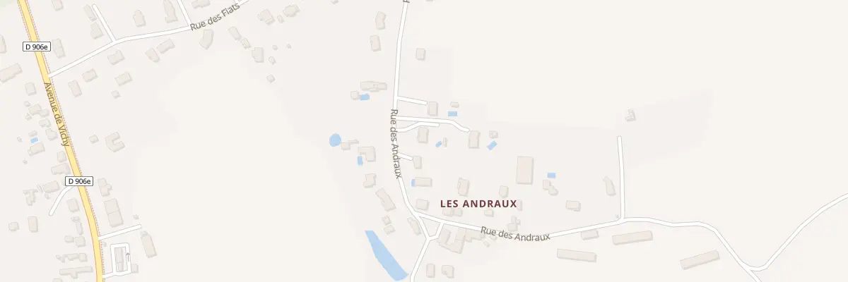 Plan du 13 Rue des Andraux à Saint-Yorre