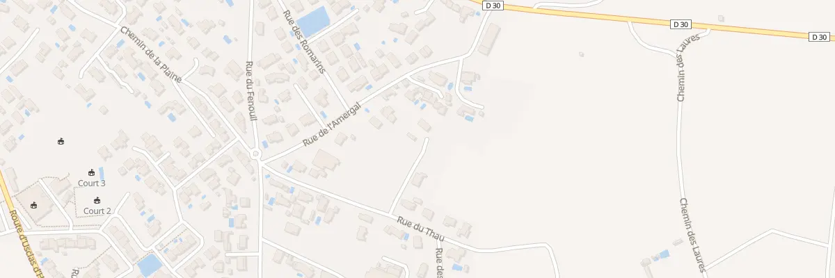 Plan du 169 Rue de l’Amergal à Paulhan