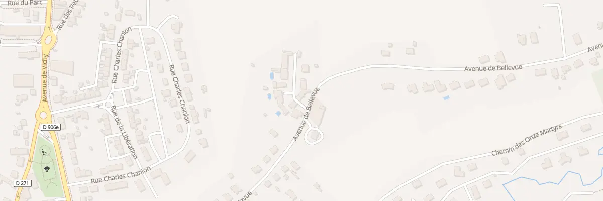 Plan du 47 Av de Bellevue à Saint-Yorre