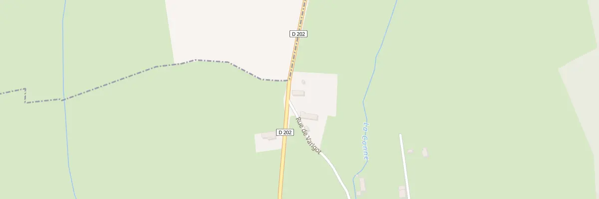 Plan du 13 Varigot à Jailly
