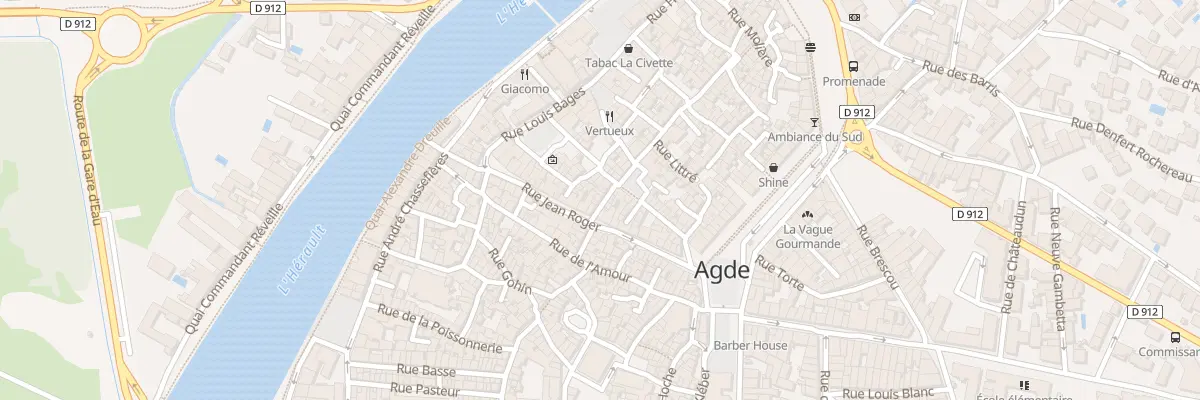 Plan du 6 Rue du Portalet à Agde