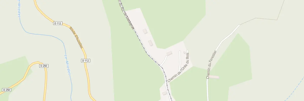 Plan du 5209A Ischamp à Saint-Dier-d’Auvergne