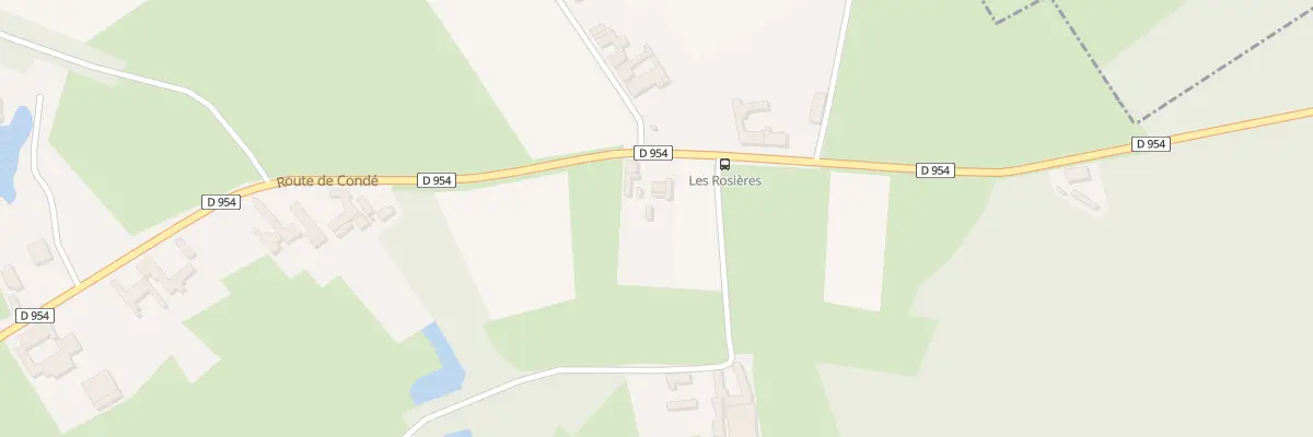 Plan du 1890 Rte de Condé à Saint-Amand-les-Eaux