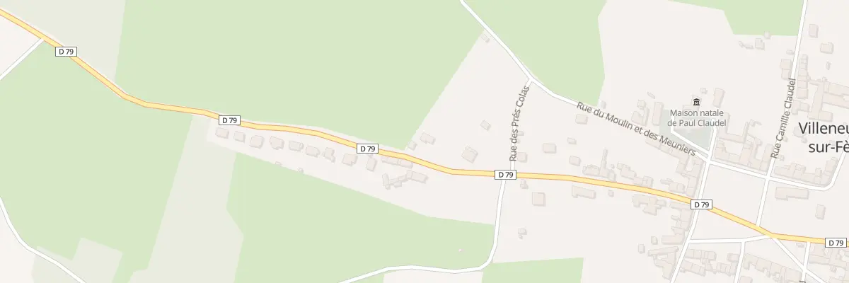 Plan du 24 Rue Pignon de Chinchy à Villeneuve-sur-Fère