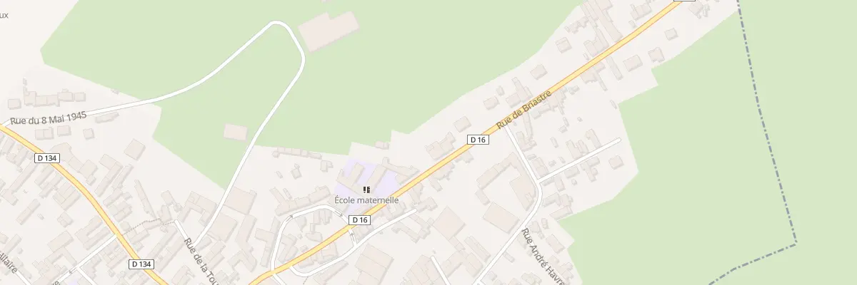 Plan du 21 Rue de Briastre à Viesly