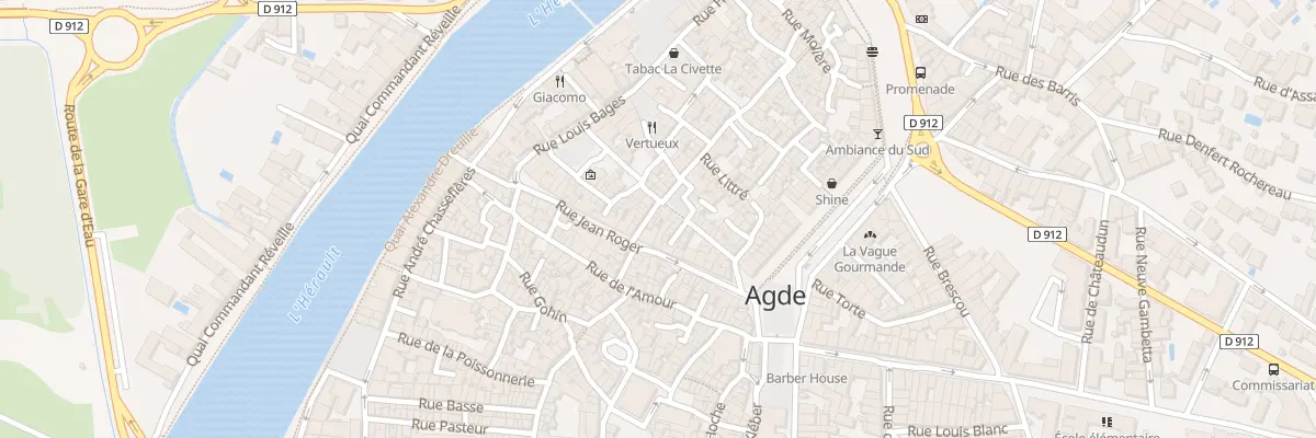 Plan du 3 Rue du Portalet à Agde