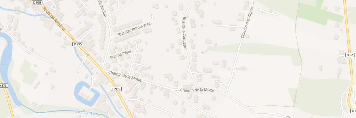Plan du 32 Rue de la Caquette à Cusset