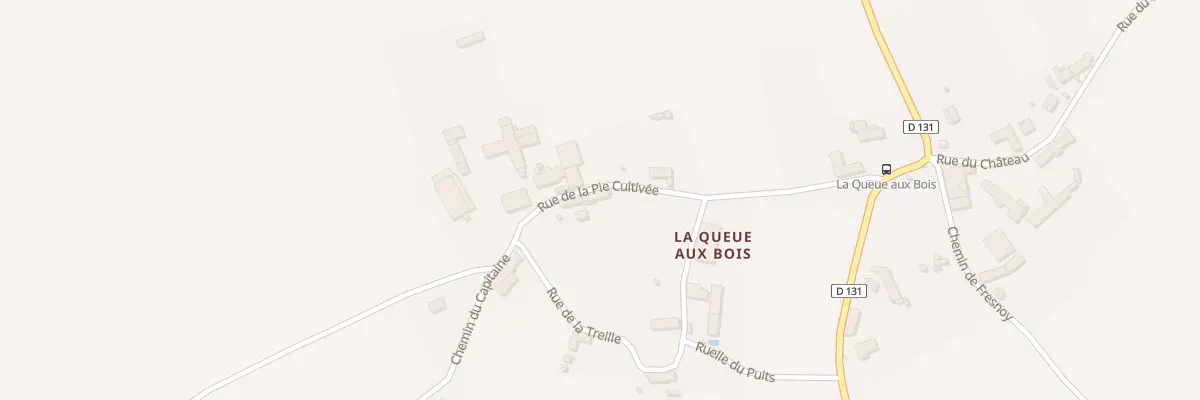 Plan du 3 Rue de la Pie Cultivée à Louan-Villegruis-Fontaine