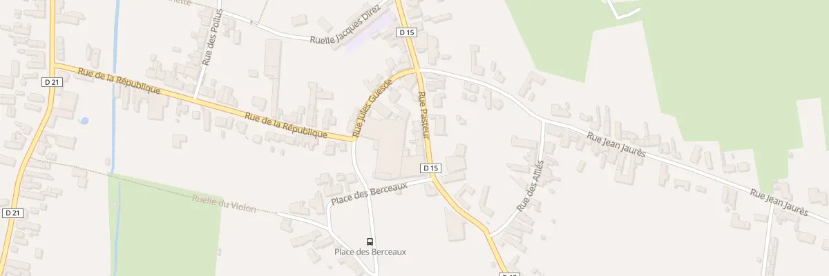 Plan du 50 Rue Pasteur à Busigny