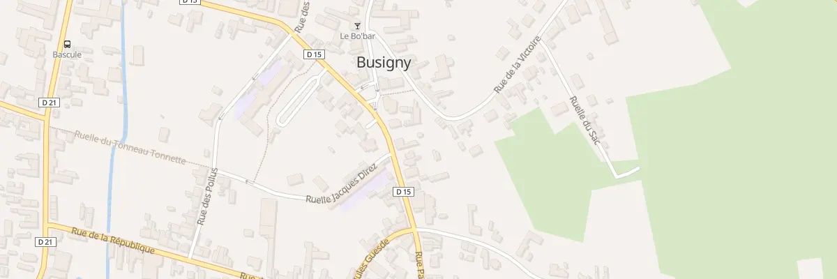 Plan du 49 Rue Pasteur à Busigny