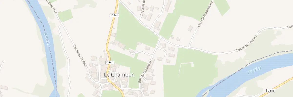 Plan du 5140 Le Chambon à Cerzat
