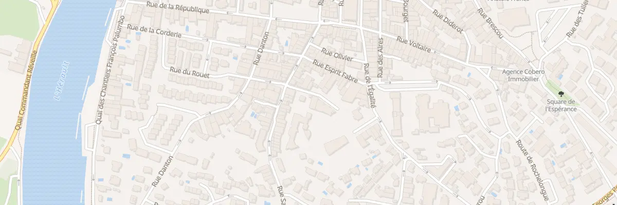 Plan du 4B Rue Aimé Gourc à Agde