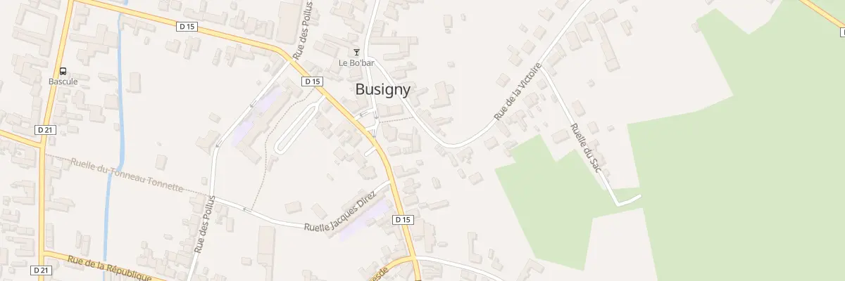 Plan du 2 Rue de la Victoire à Busigny