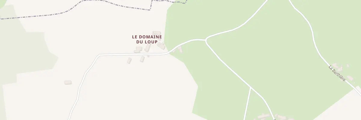 Plan du 142 Le Domaine du Loup à Anlezy