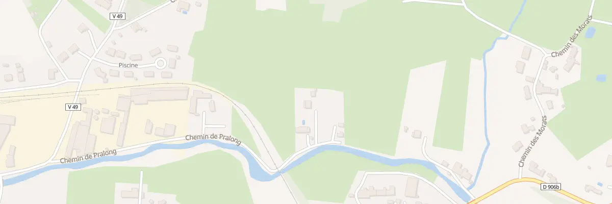 Plan du 20 Che de Pralong à Cusset