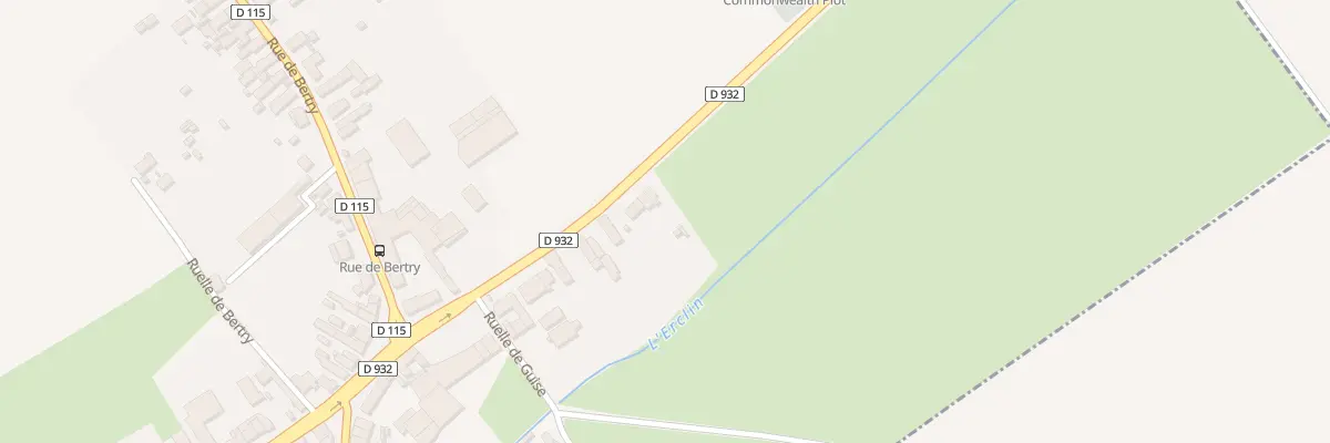 Plan du 11 Vc Brunehaut à Maurois
